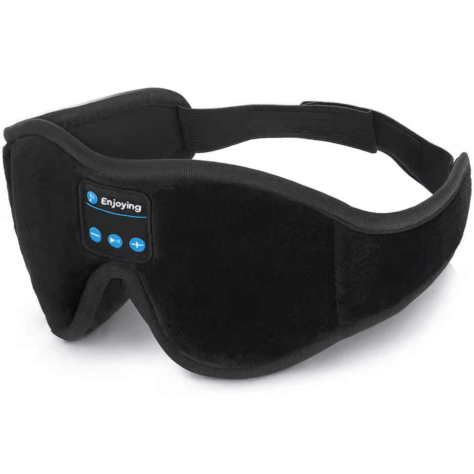 3D Musikk Søvn Øyemaske Bluetooth Øyemaske Komfortabel Musikk Øyemaske Musikk Bluetooth Hørebeskyttelse - AVABeauty.no