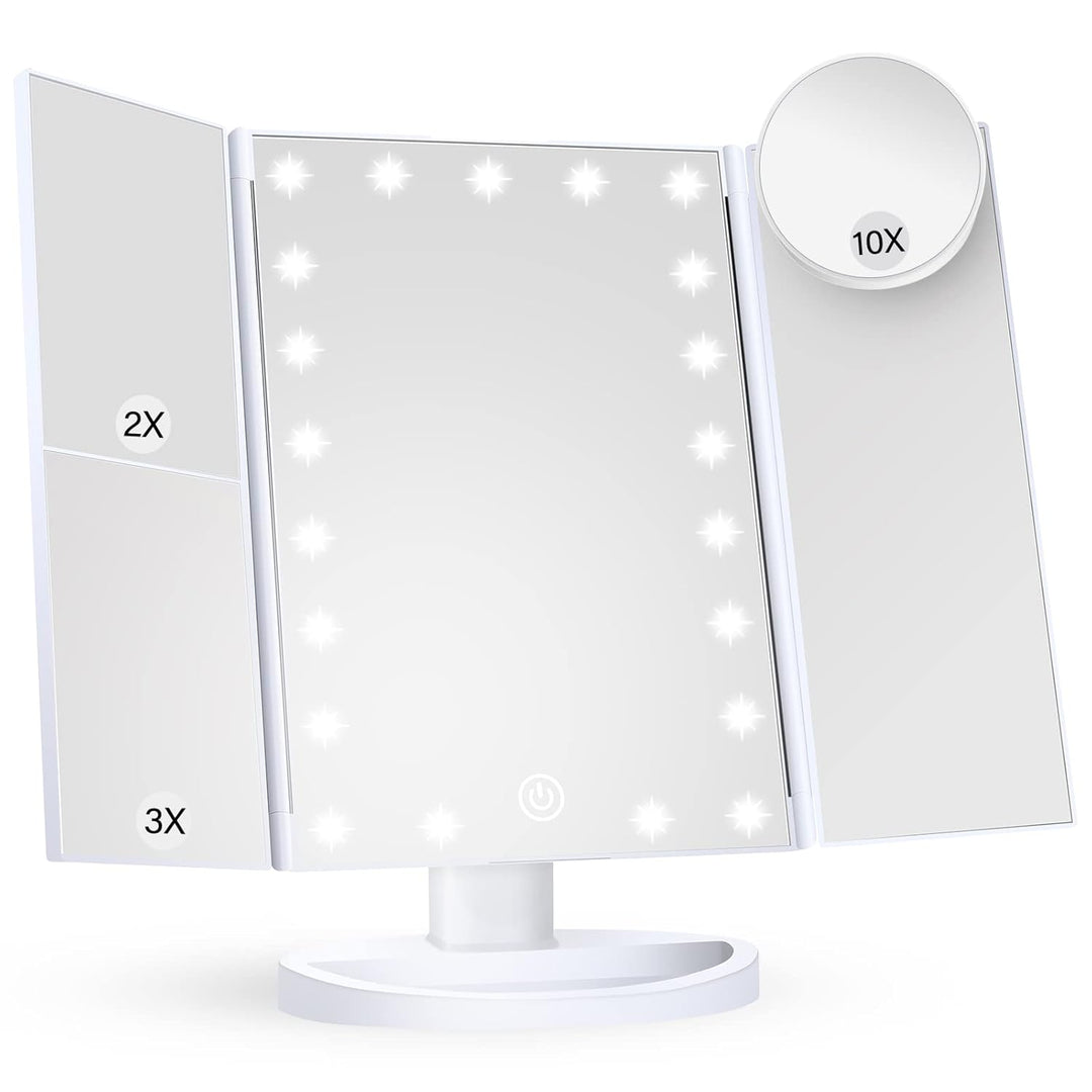 Makeup Vanity Mirror (2x, 3x & 10x zoom)