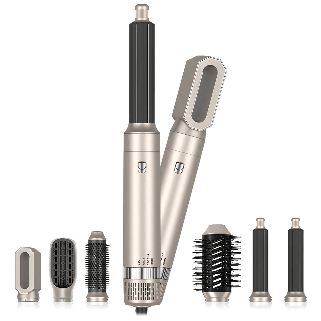 AirStyle Pro Multi - Styler – 6 - i - 1 AirStyler – Profesjonell hårstyler med ioneteknologi - AVABeauty.no