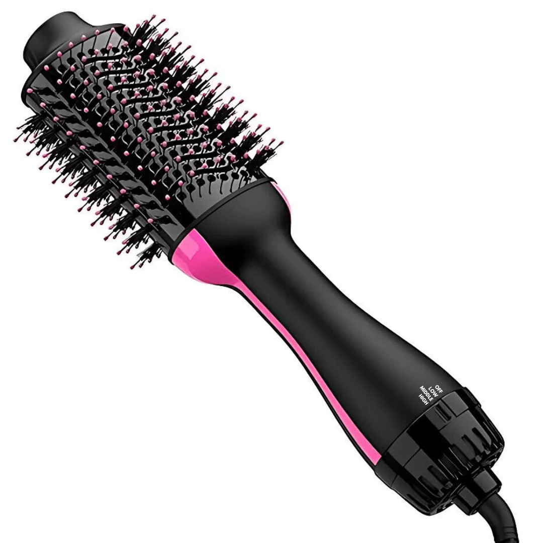 BlowOut Pro™ Varmluftsbørste - Skap Fylde og Glans med Skånsom Styling - AVABeauty.no
