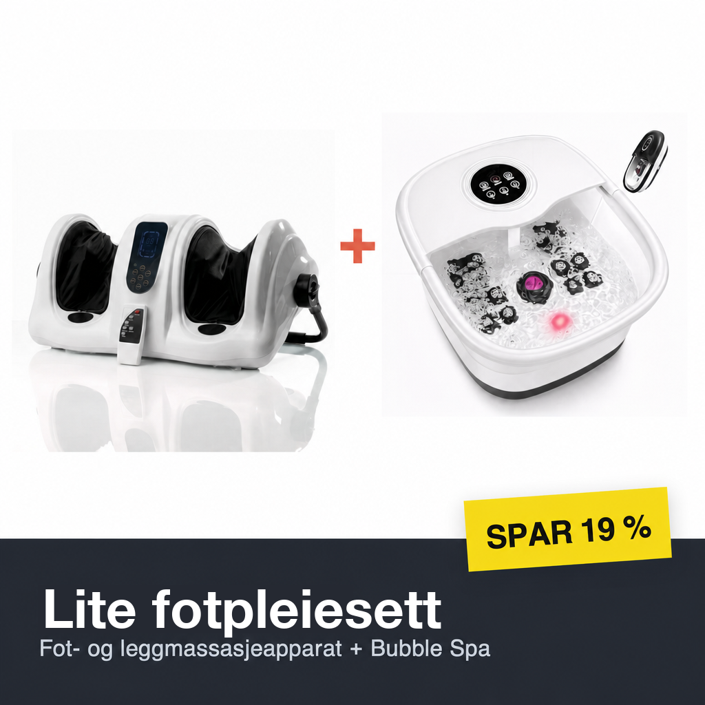 Lite fotpleiesett (PAKKETILBUD)