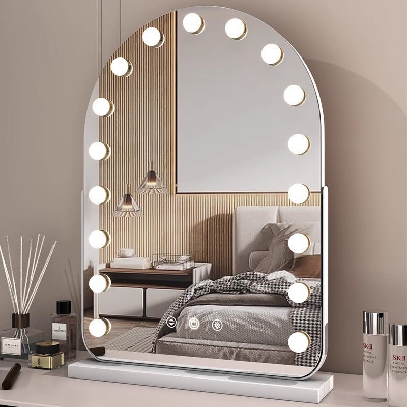 Hollywood - speil med LED - lys - AVABeauty.no