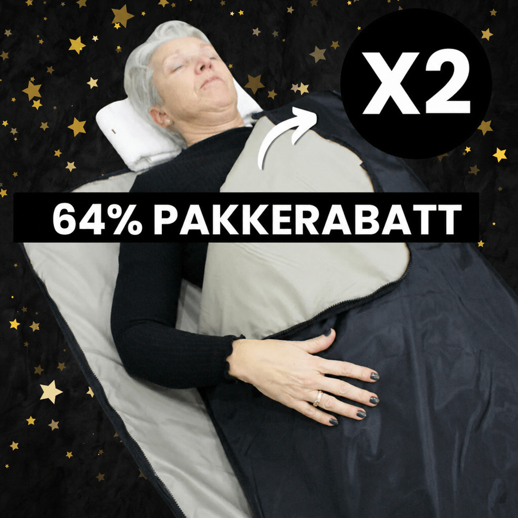 Infrapunasaunapeitto 2 vyöhykkeellä (PAKETTITARJOUS 2 KPL) - AVABeauty.no