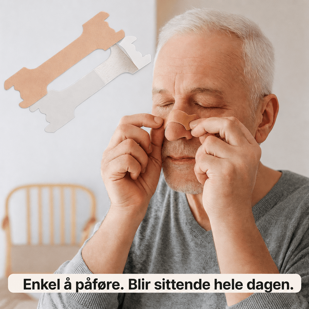 100 stk. åndedretts - næsestrimler Right Aid Stop Snorking Neseplaster God søvnplaster Produkt for lettere åndedrett Søvnhjelp - enhet - AVABeauty.no