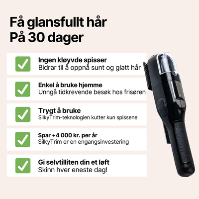 SilkyTrim - Hårtrimmer for kløyvde spisser