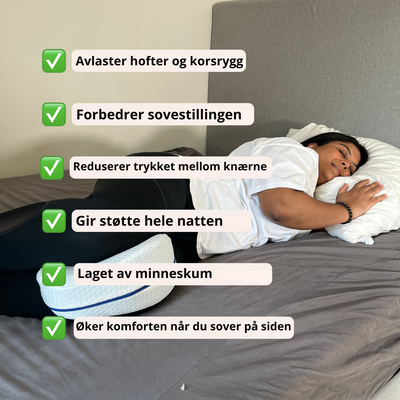 Kileformet knepute av memoryskum