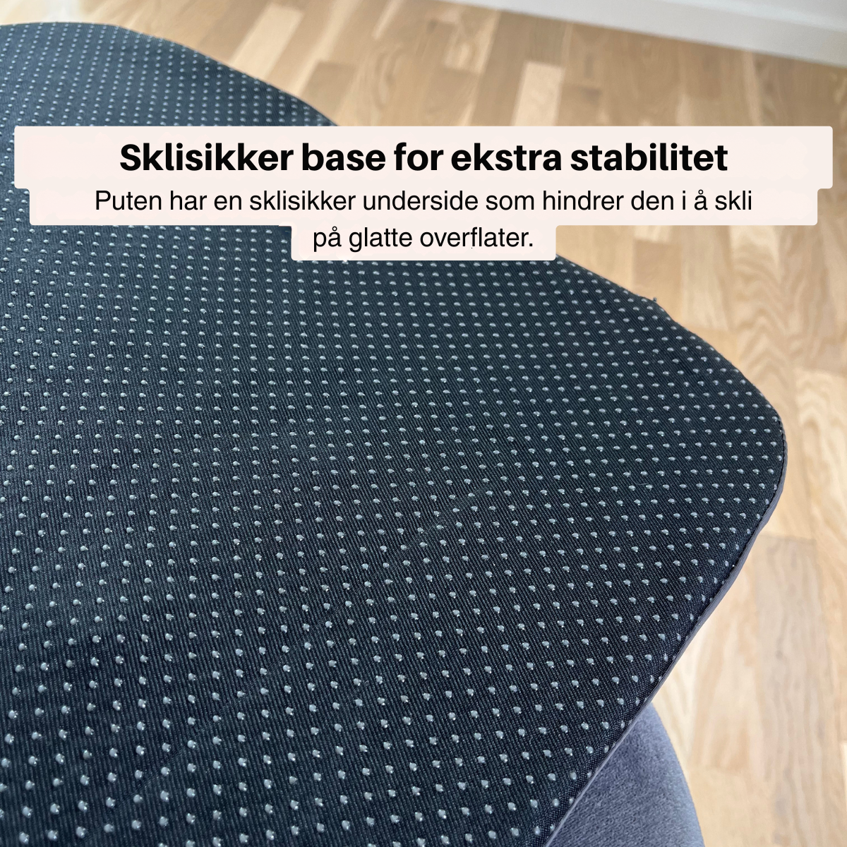 Ergonomisk skråpute med bekkensstøtte
