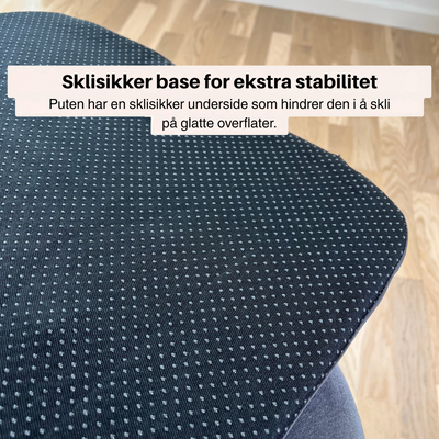 Ergonomisk skråpute med bekkensstøtte