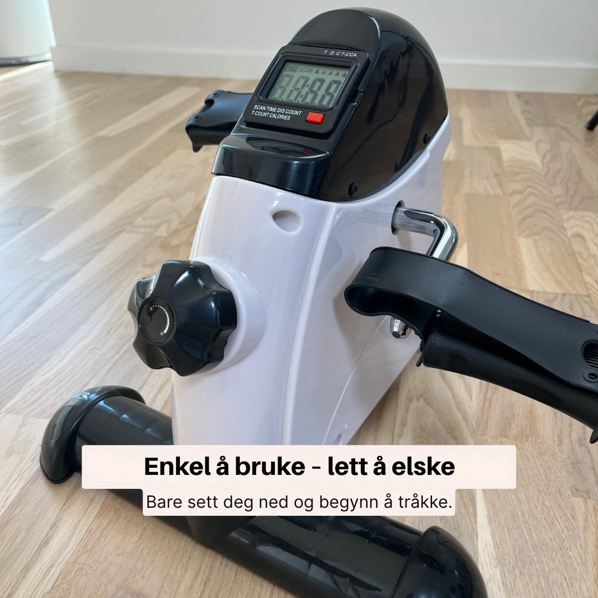 Pedaltrener – Styrker muskler og ledd