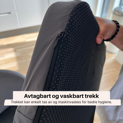 Ergonomisk skråpute med bekkensstøtte