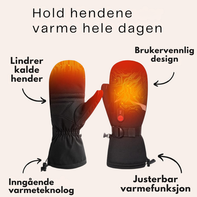 CozyGlove™ – Oppvarmede hansker for vinter