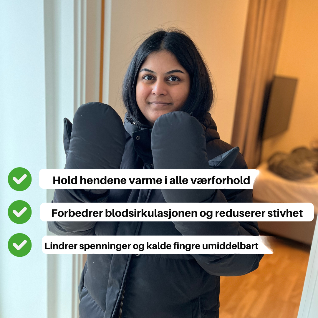 CozyGlove™ – Oppvarmede hansker for vinter