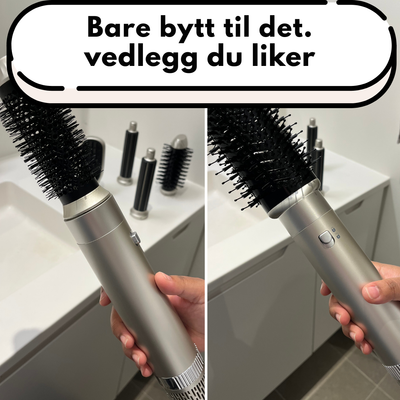 AirStyle Pro Multi-Styler – 6-i-1 AirStyler – Profesjonell hårstyler med ioneteknologi
