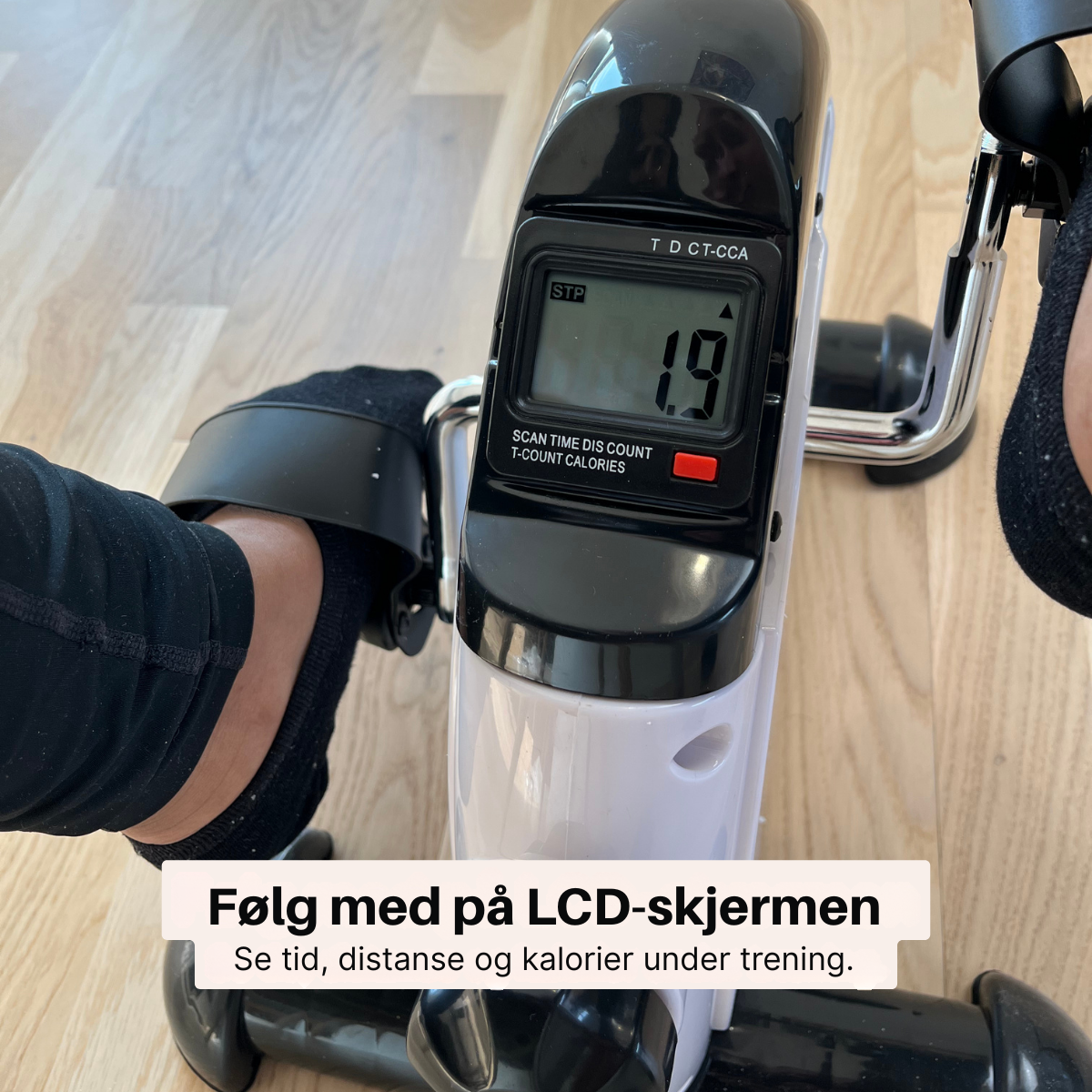 Pedaltrener – Styrker muskler og ledd