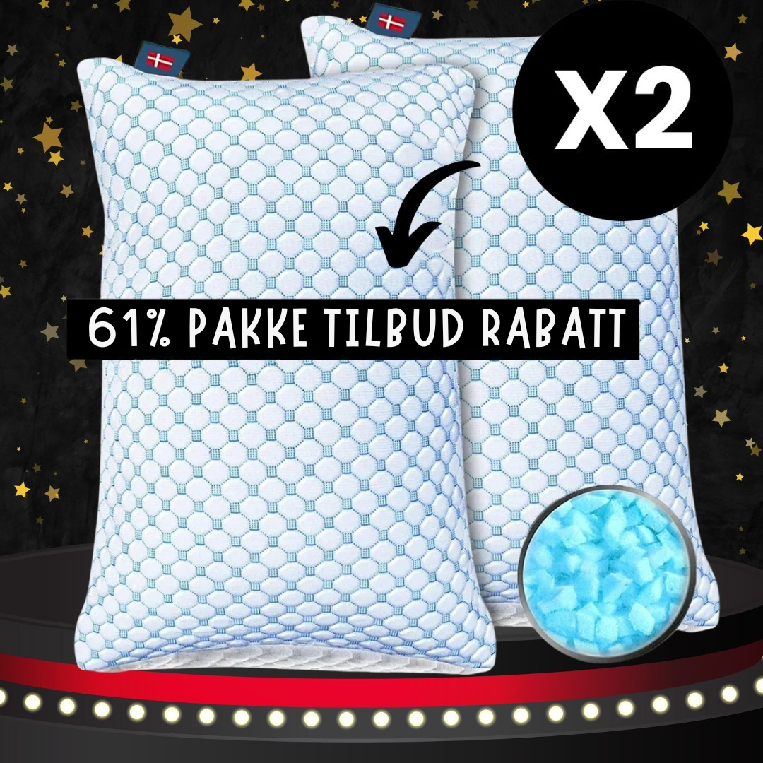 ComfortPillow 2.0 – Den justerbare hodeputen (PAKKETILBUD 2 STK.)