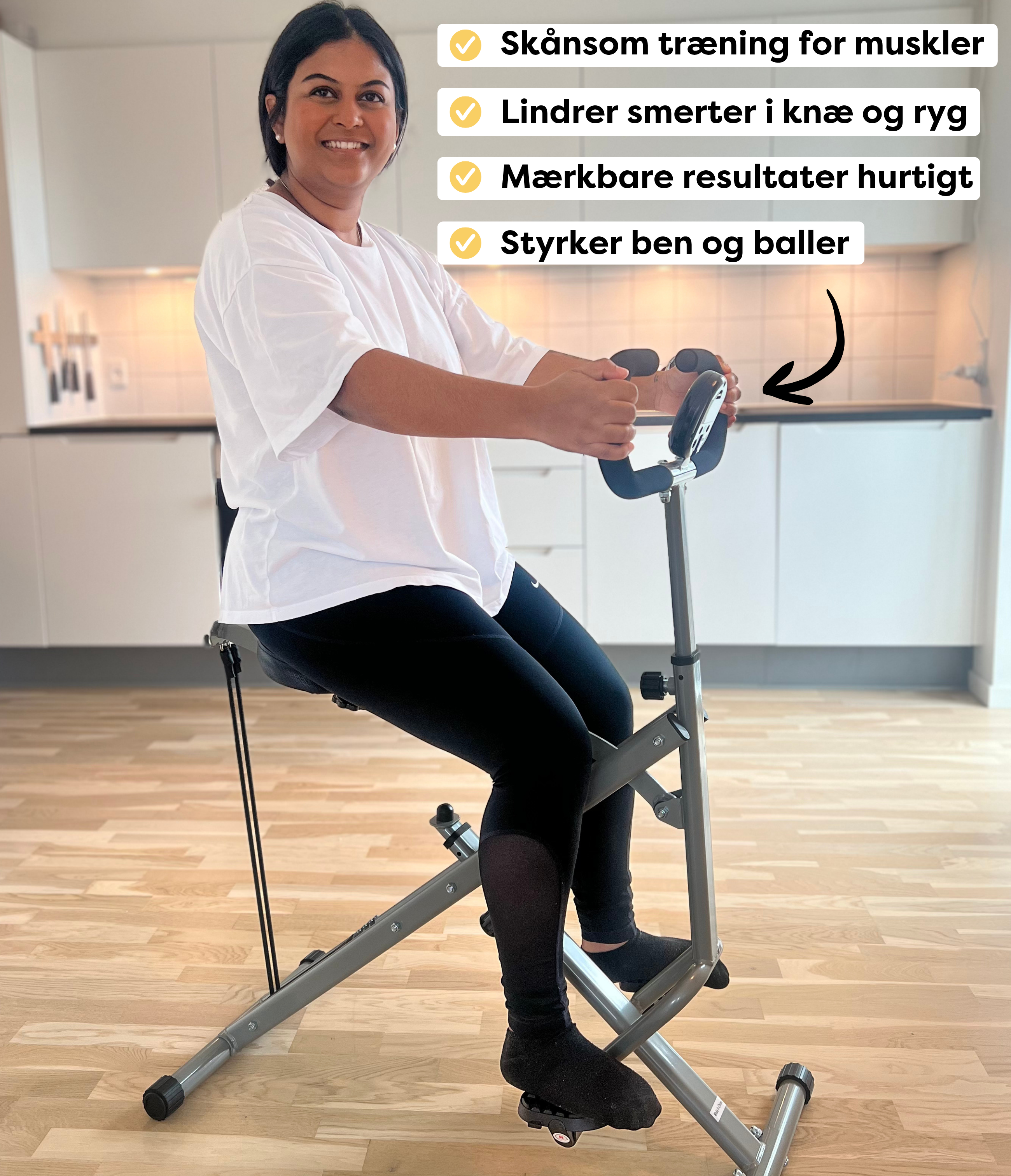 Knebøymaskin - Slutt på smerter i knær og hofter