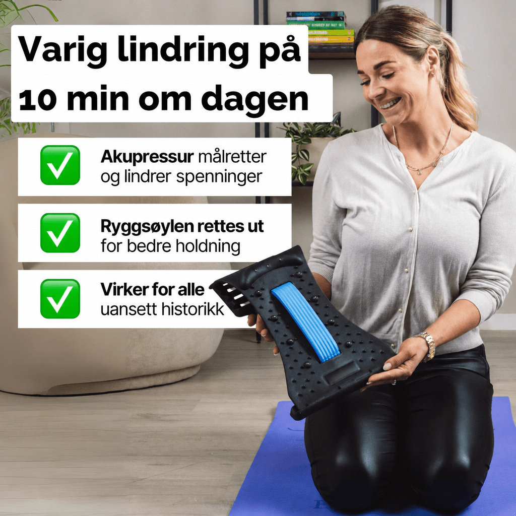 AcuFlex™ - Presisjons Akupressur Nakkebøyer - AVABeauty.no