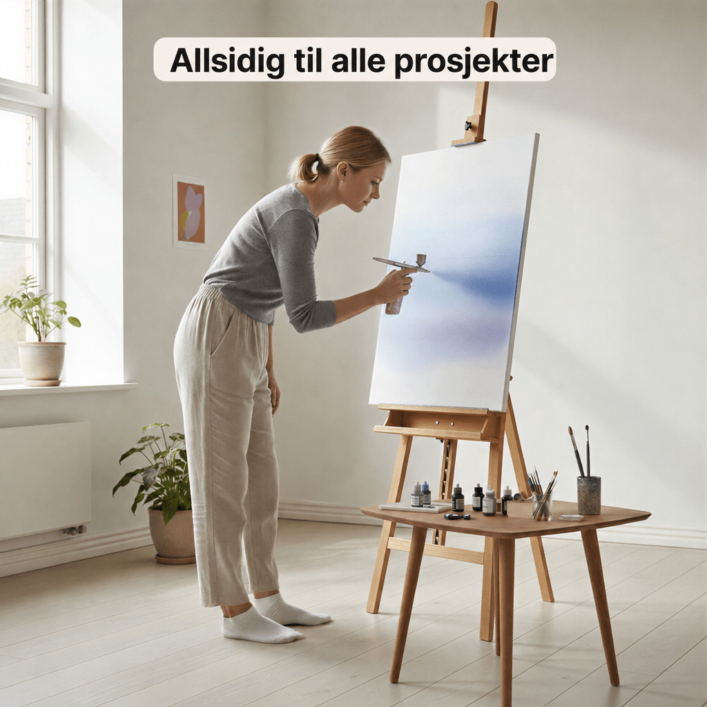 Airbrush – Bærbart kompressorsett - AVABeauty.no