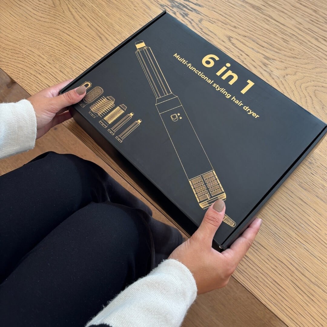 AirStyle Pro Multi - Styler – 6 - i - 1 AirStyler – Profesjonell hårstyler med ioneteknologi - AVABeauty.no