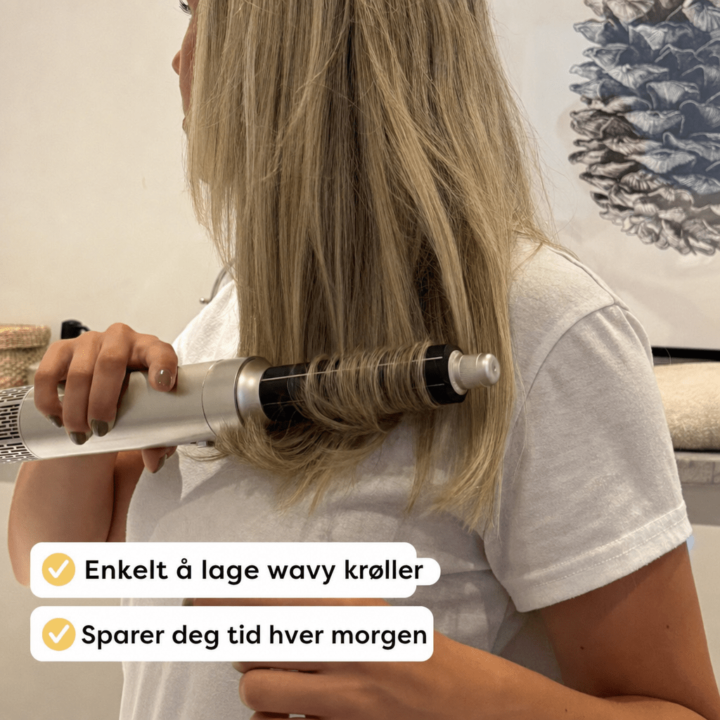 AirStyle Pro Multi - Styler – 6 - i - 1 AirStyler – Profesjonell hårstyler med ioneteknologi - AVABeauty.no