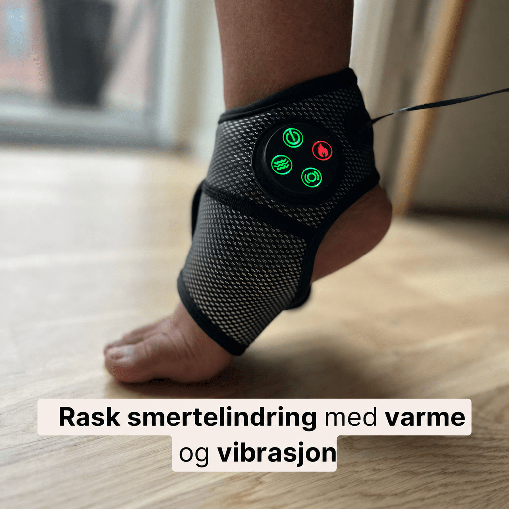 AnkleRelief Pro – Med varme og vibrasjon - AVABeauty.no