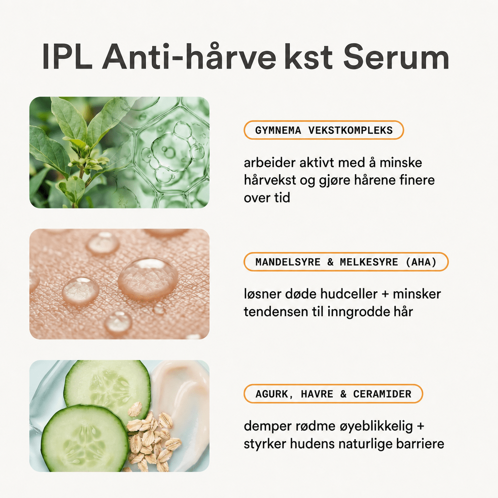 Anti - hårvekst serum - AVABeauty.no