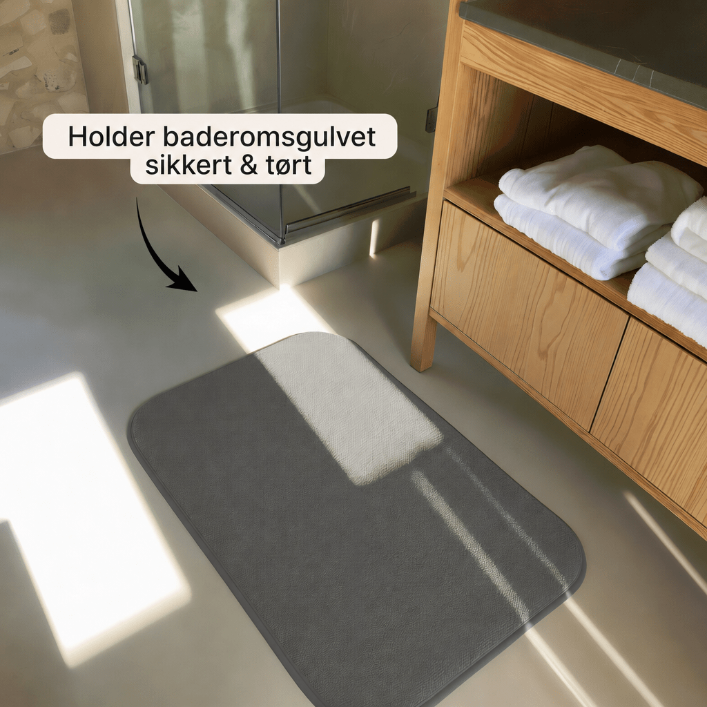 AquaMat – Superabsorberende badematte - AVABeauty.no
