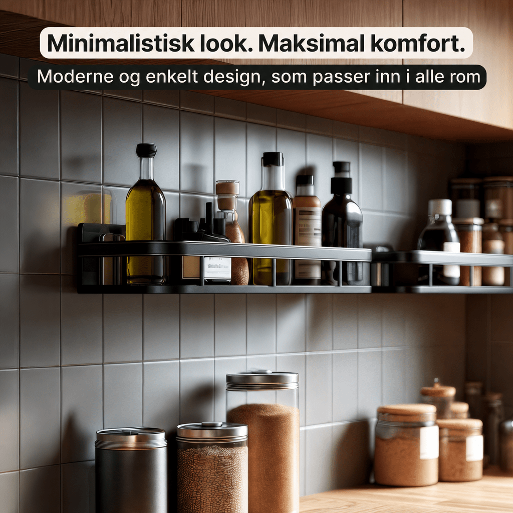 Baderomsorganisator i aluminium - AVABeauty.no