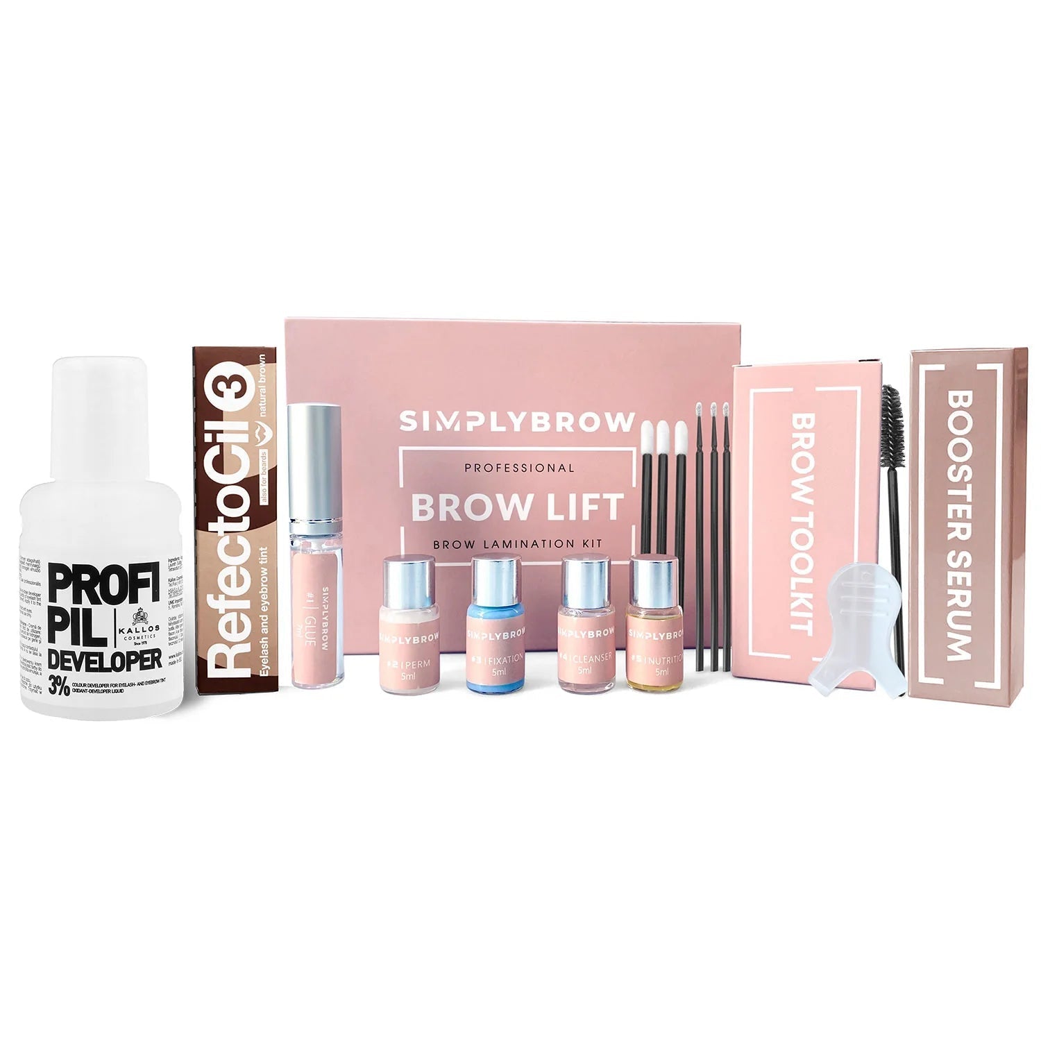 Brow Lamination Kit inkl. Booster Serum - AVABeauty.no