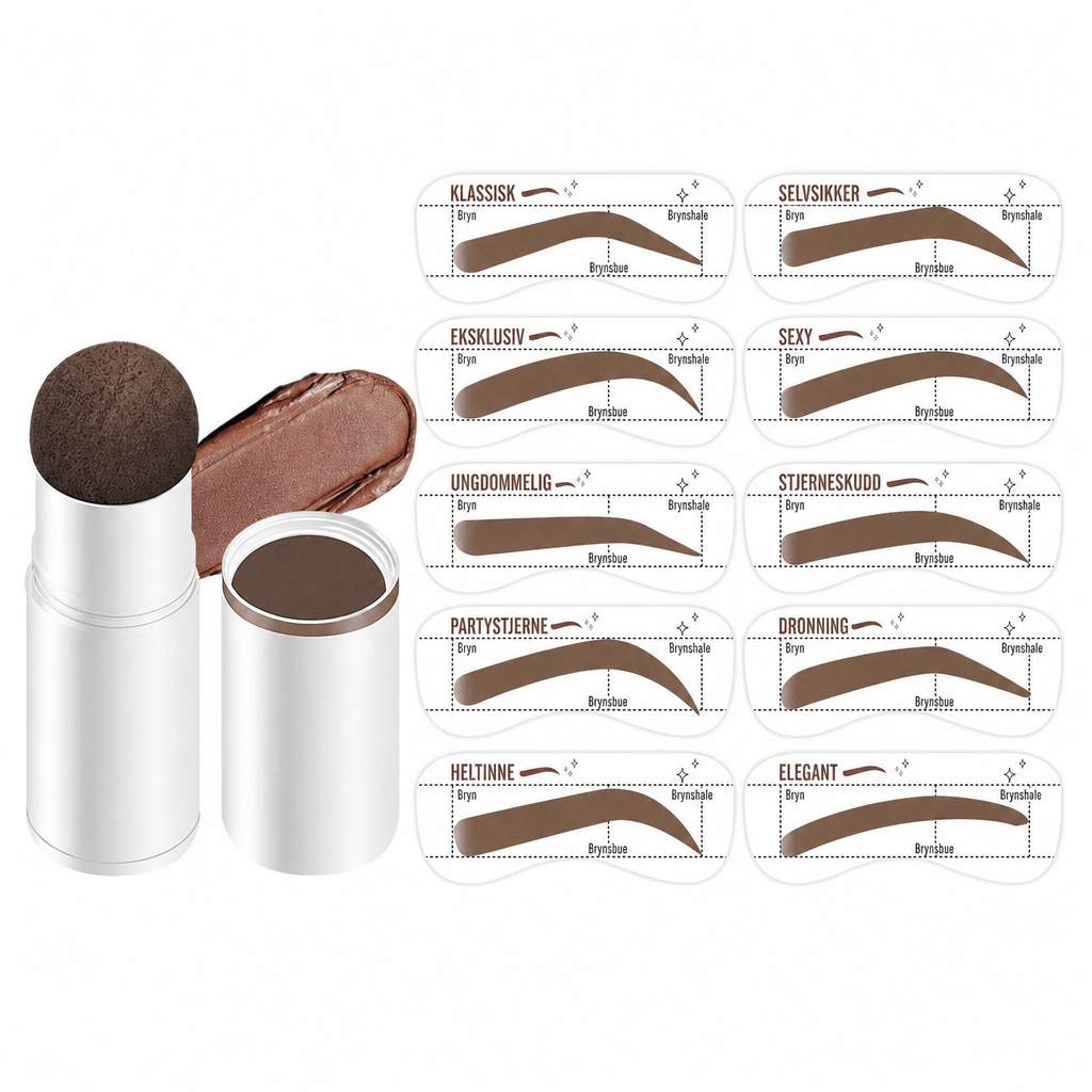 Brow Stamp Kit - AVABeauty.no