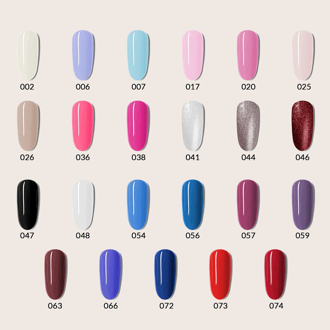 Gel Nail Polish - Luksus startsett