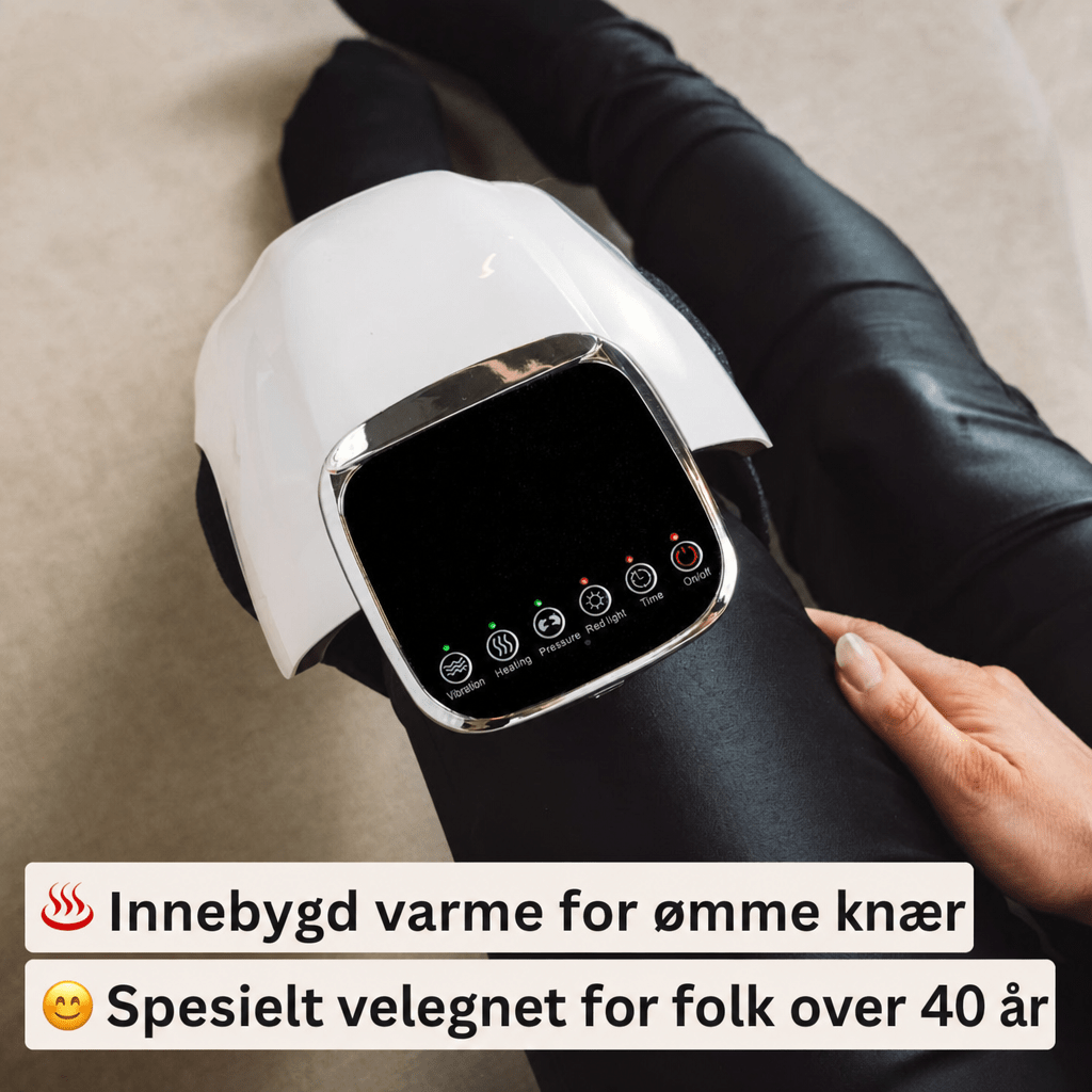 ComfortKnee™ Knemassasjeapparat - lindrer smerte og øker blodsirkulasjonen - AVABeauty.no