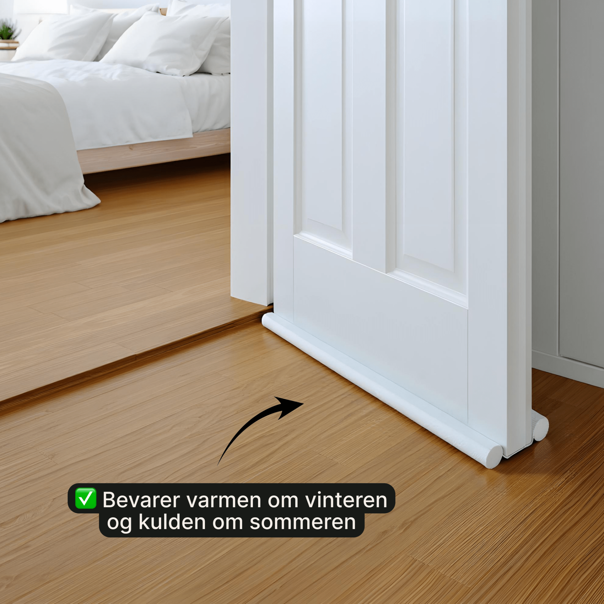 Dørtettingsliste – Justerbar dørbunnstetting - AVABeauty.no
