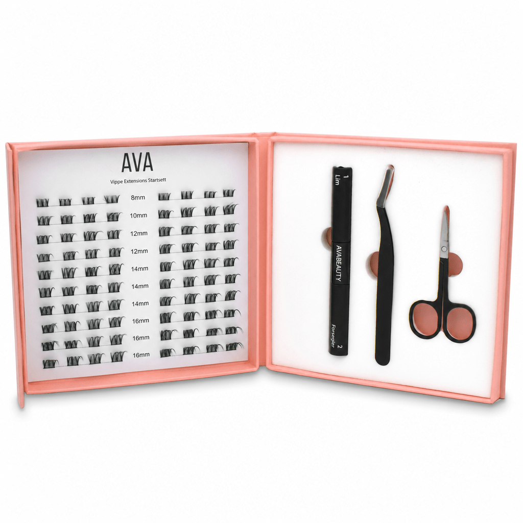 Ekstra Sett Vippe Extensions - AVABeauty.no