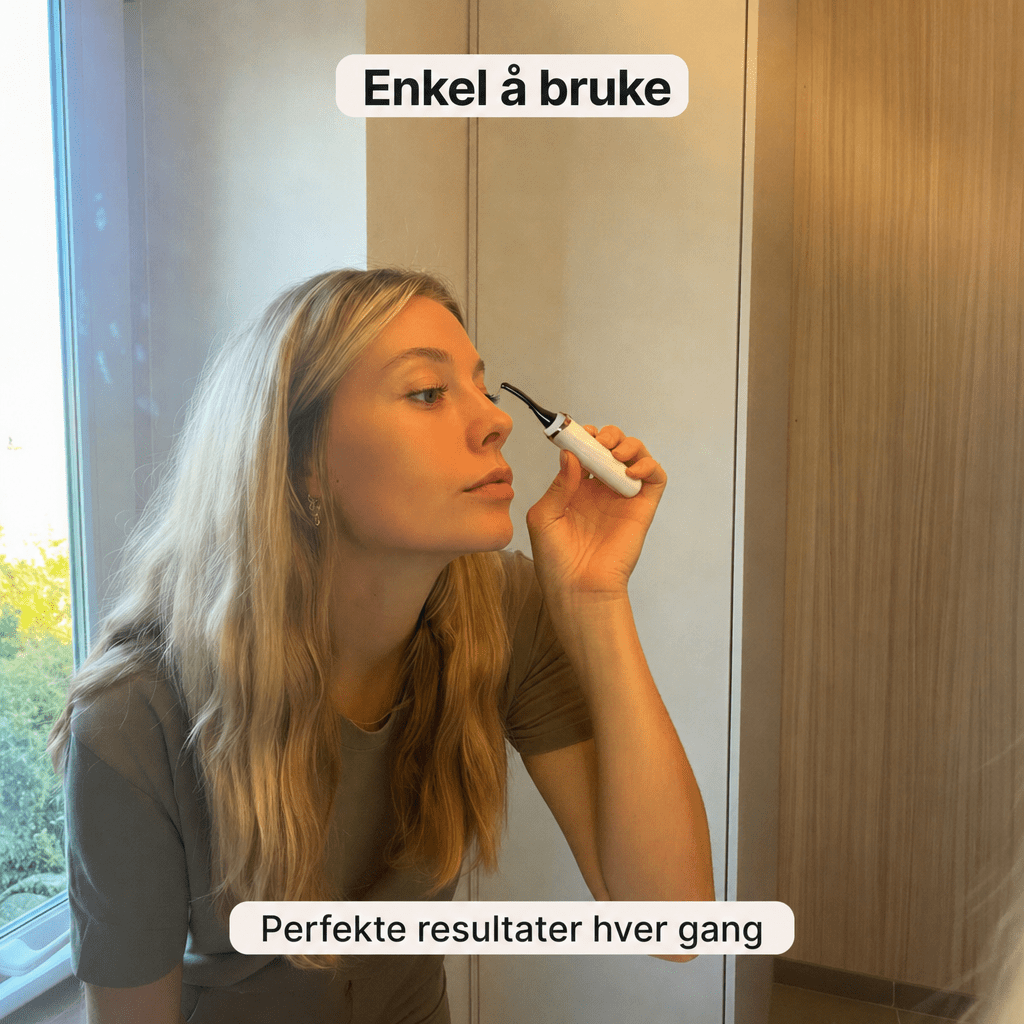 Elektrisk oppvarmet øyevippekroker Varig vippekroker Verktøy Naturlig intelligent temperaturkontroll Styling Make Up Øyevipper Krølle - AVABeauty.no