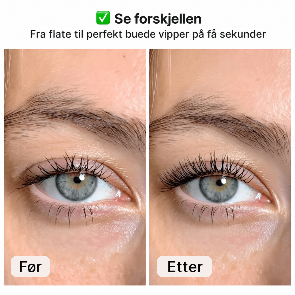 Elektrisk oppvarmet øyevippekroker Varig vippekroker Verktøy Naturlig intelligent temperaturkontroll Styling Make Up Øyevipper Krølle - AVABeauty.no