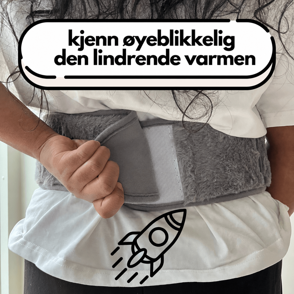 Elektrisk varmepute for korsryggen - AVABeauty.no