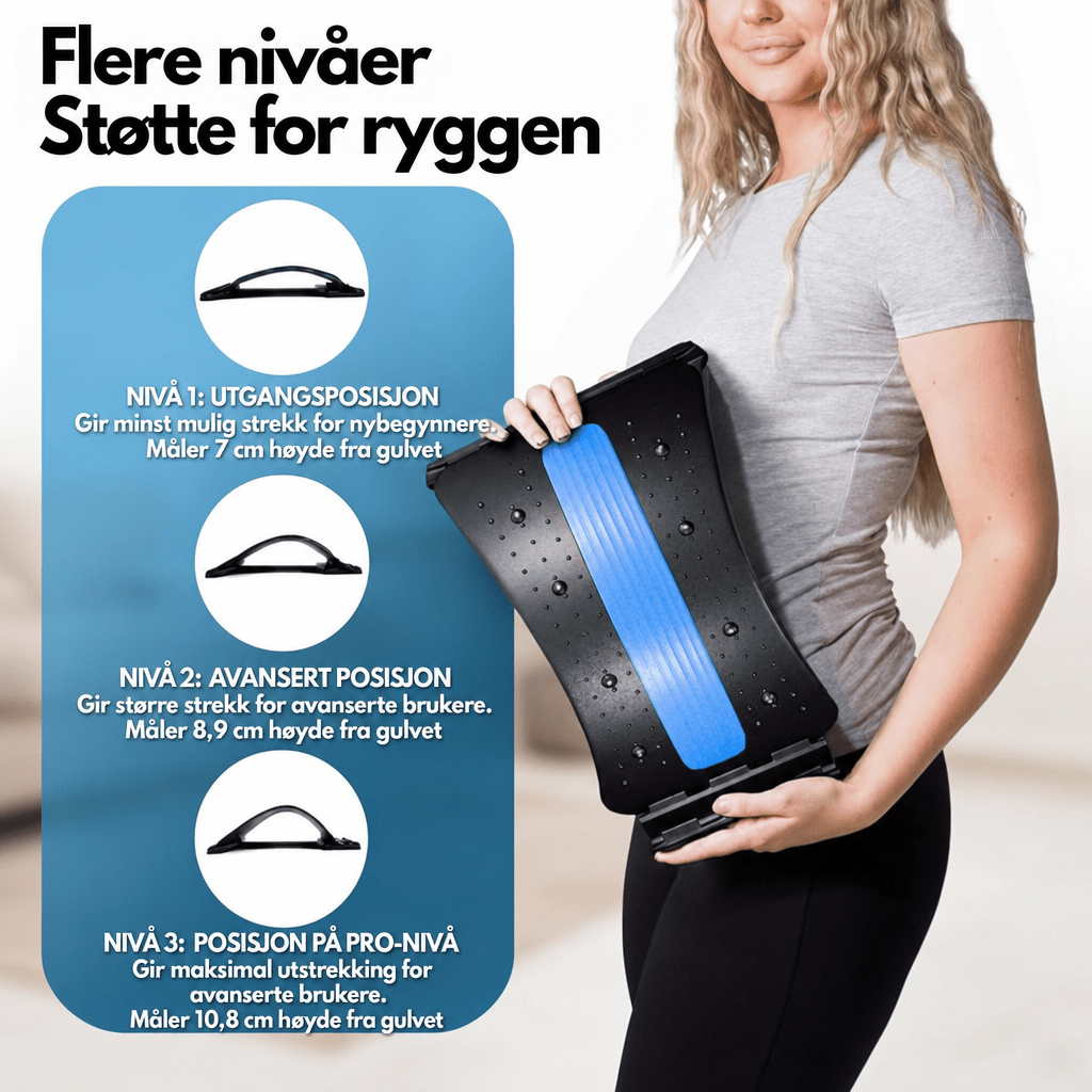 FlexiSpine Pro™ – Effektiv smertelindring og avslapning for ryggen, bruk den overalt - AVABeauty.no