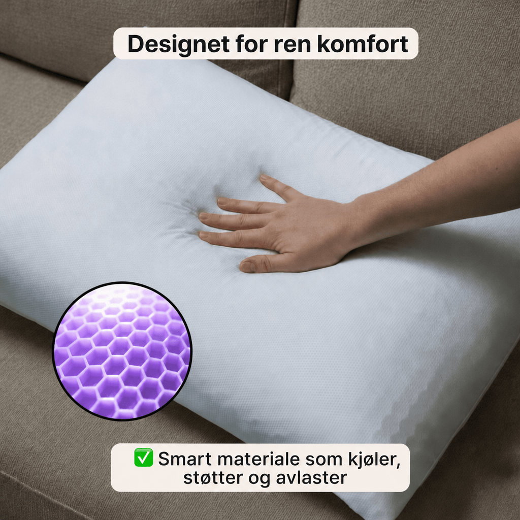 FlowPillow – Den kjølende og justerbare pute - AVABeauty.no