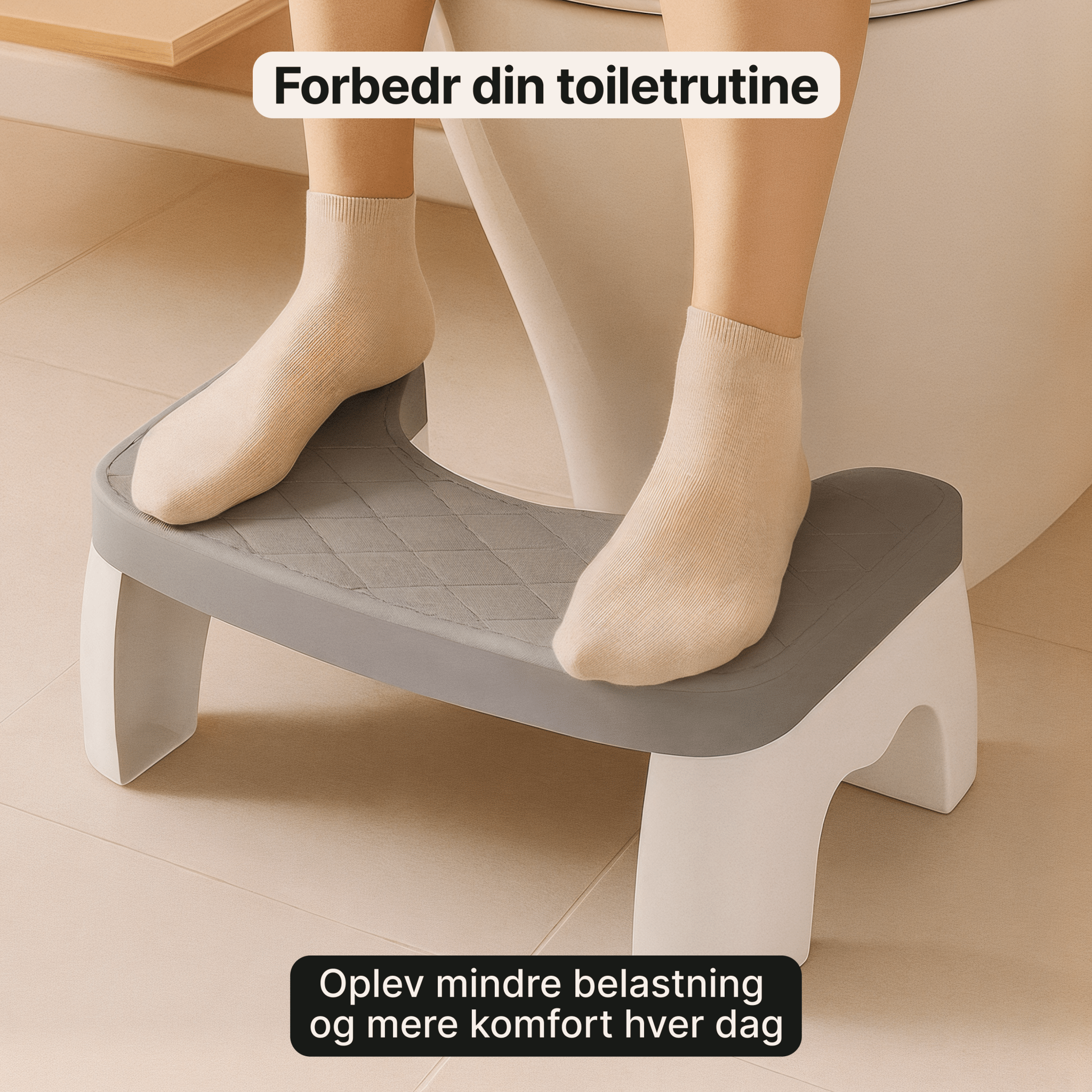 Forsterket toalettstol – sklisikker, trygg for eldre og barn - AVABeauty.no