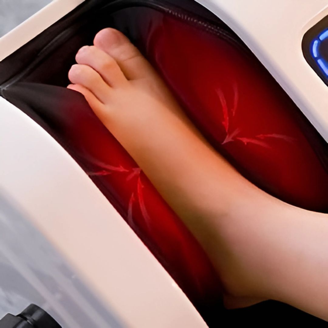 Fot - og leggmassasjeapparat med fjernkontroll - AVABeauty.no