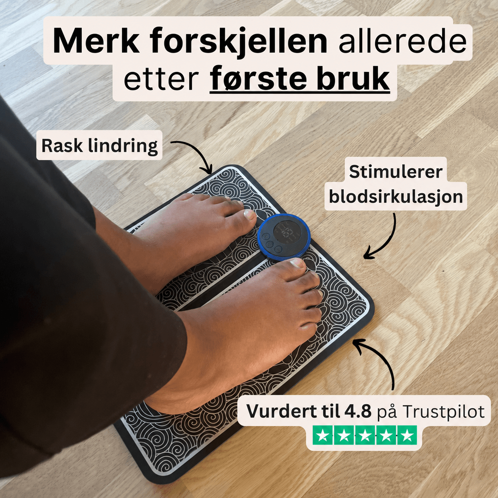 Fotmassasjeapparat med EMS - AVABeauty.no