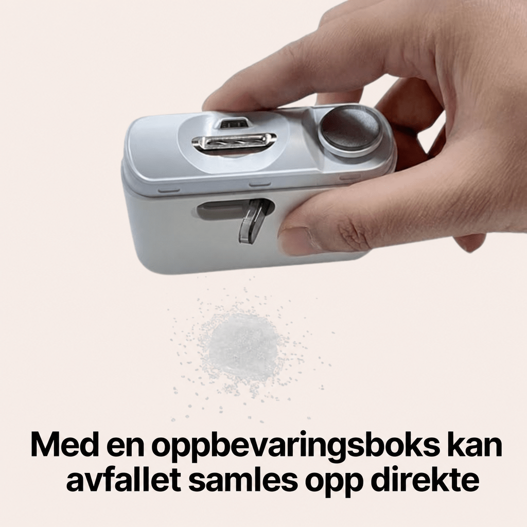 GlamTrim™ Elektrisk negleklipper - Få perfekt pleide negler med sikker og skånsom trimming - AVABeauty.no