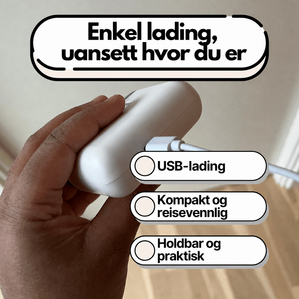 GlamTrim™ Elektrisk negleklipper - Få perfekt pleide negler med sikker og skånsom trimming - AVABeauty.no