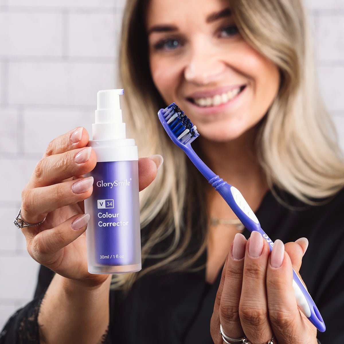 GlorySmile™ V34 Blekende Tannpasta (30 ml) - AVABeauty.no