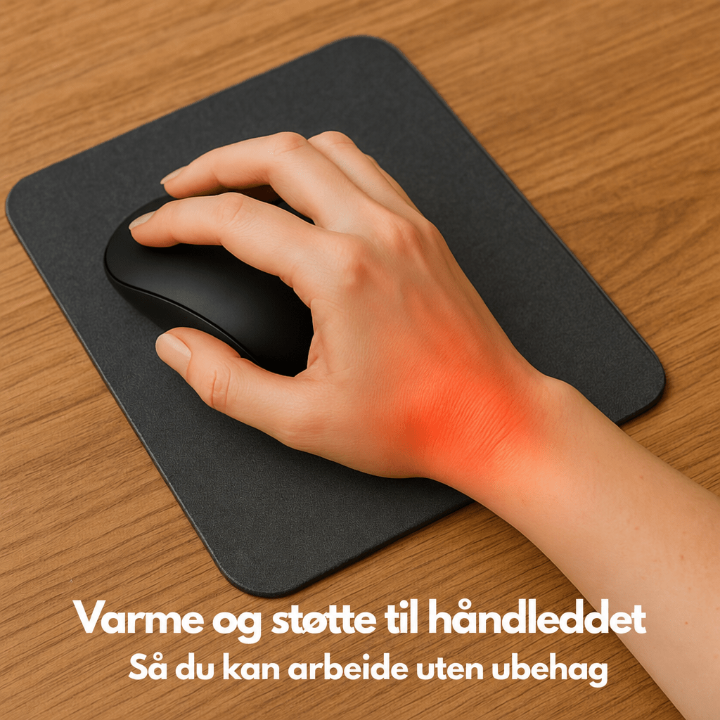 Håndledsstøtte med varme – lindrer og støtter i hverdagen - AVABeauty.no