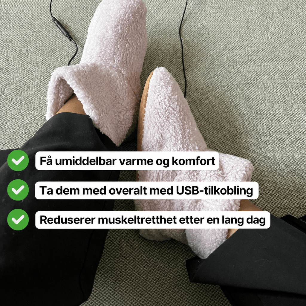 HeatCharge™ – Hurtigoppladbare varmesko - AVABeauty.no