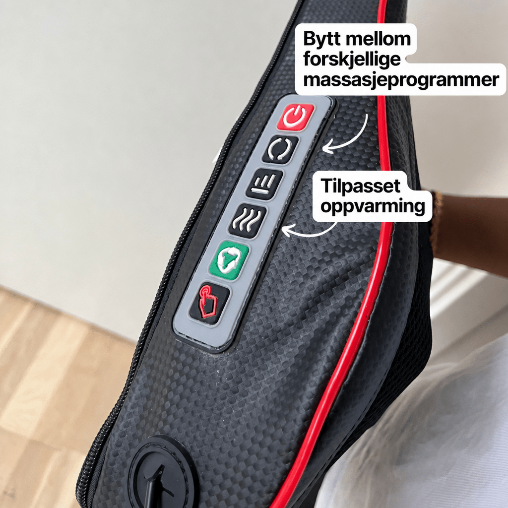 HeatFlow™ – Massasjepute med varme og vibrasjon - AVABeauty.no