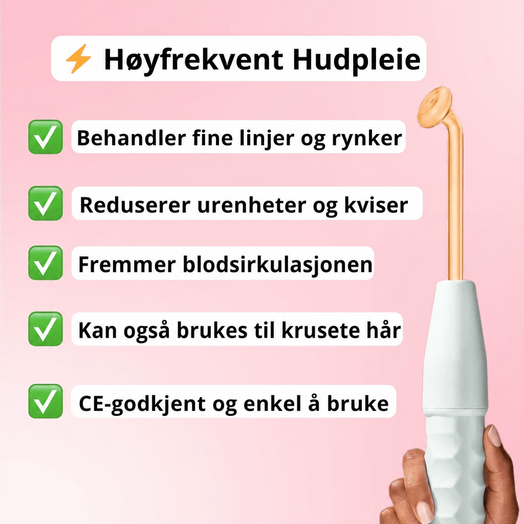 Høyfrekvens Hudpleiestav - AVABeauty.no