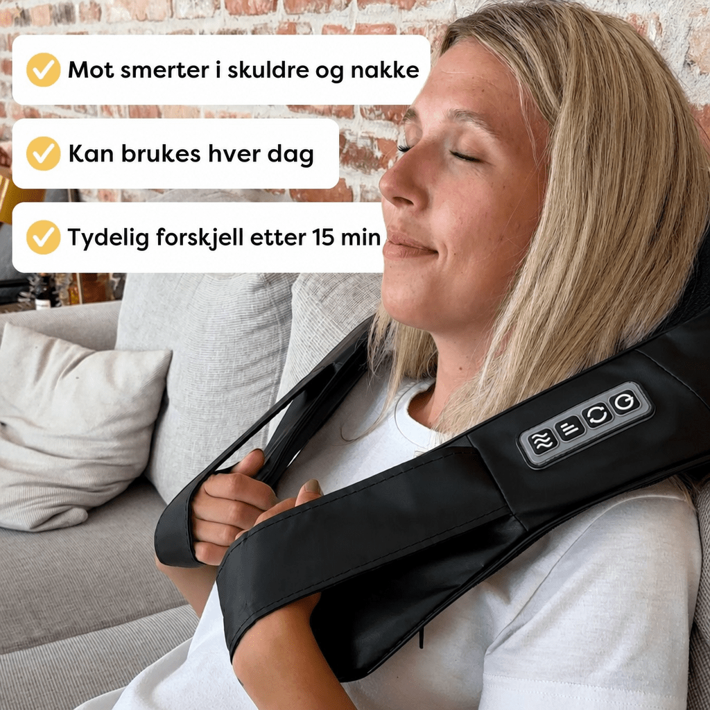 HomeMassager - Profesjonell skulder - og nakkemassasje hjemme! - AVABeauty.no